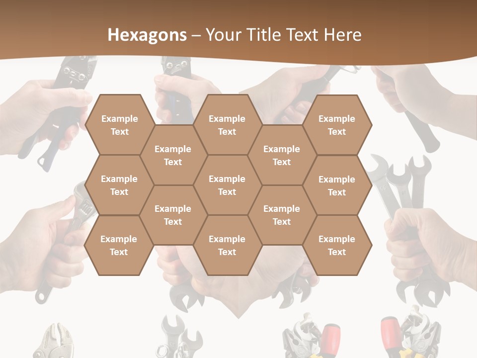 Klucze Opony Karoseria PowerPoint Template