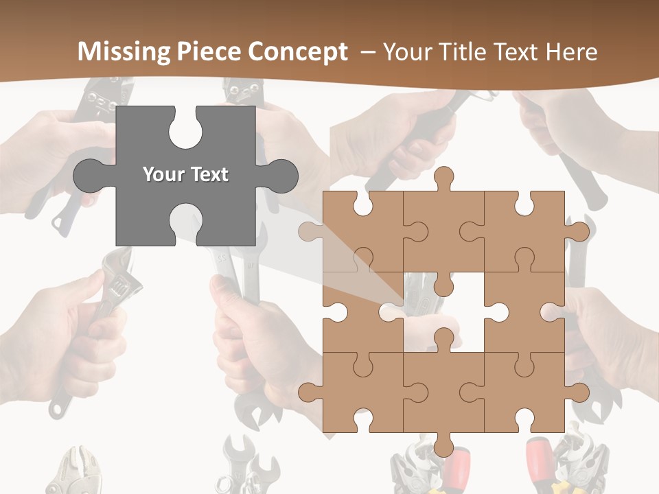 Klucze Opony Karoseria PowerPoint Template