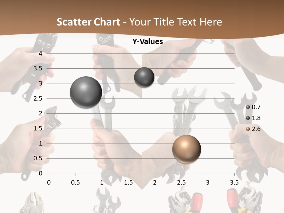 Klucze Opony Karoseria PowerPoint Template