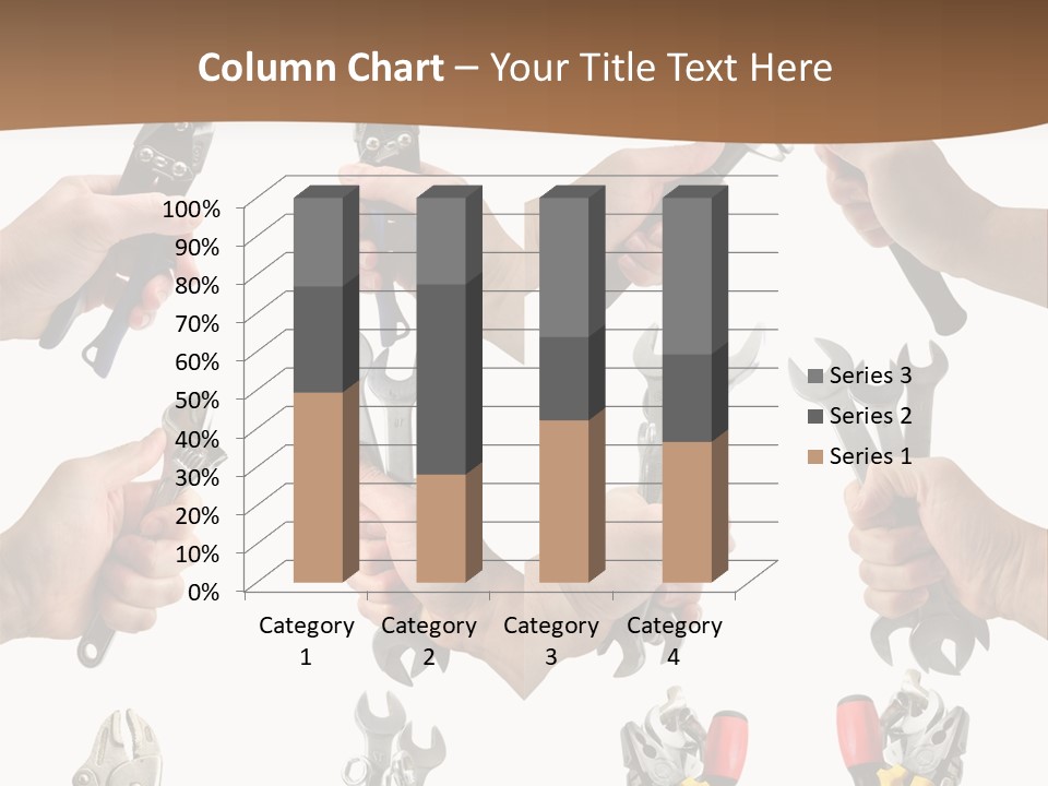 Klucze Opony Karoseria PowerPoint Template