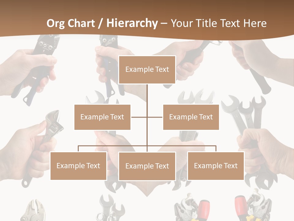 Klucze Opony Karoseria PowerPoint Template