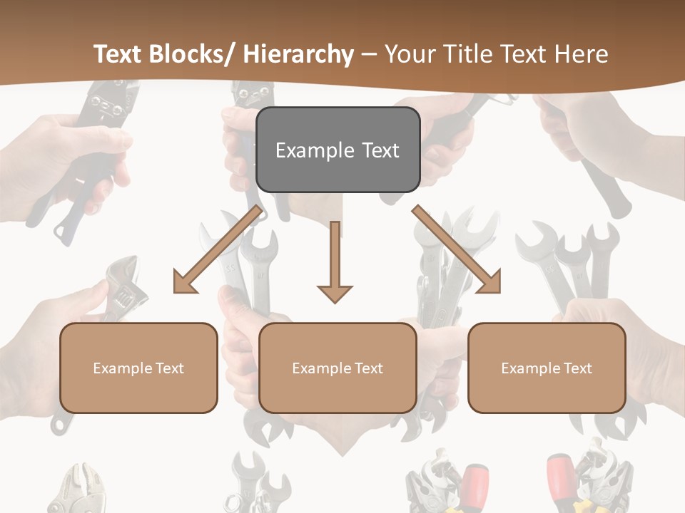 Klucze Opony Karoseria PowerPoint Template