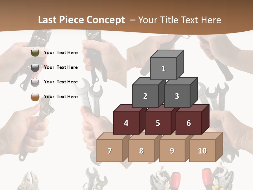 Klucze Opony Karoseria PowerPoint Template