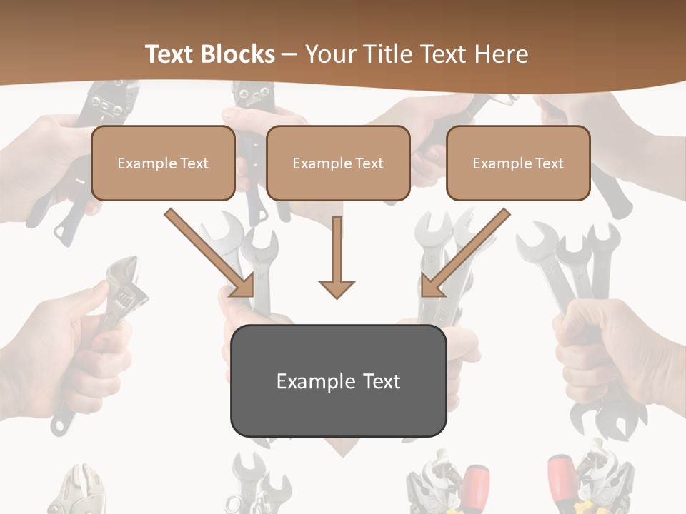 Klucze Opony Karoseria PowerPoint Template