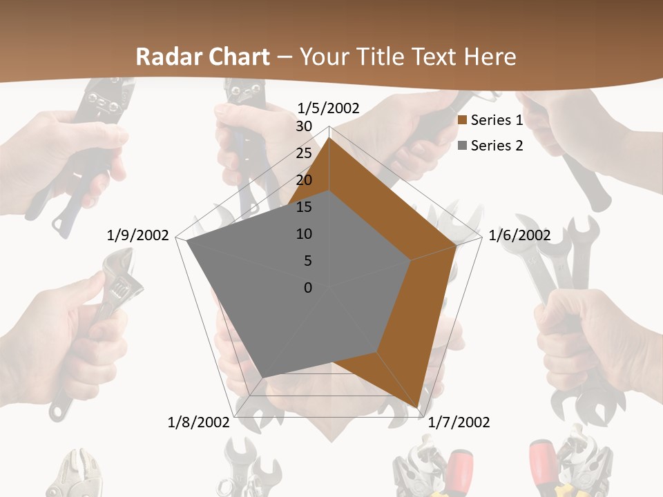 Klucze Opony Karoseria PowerPoint Template