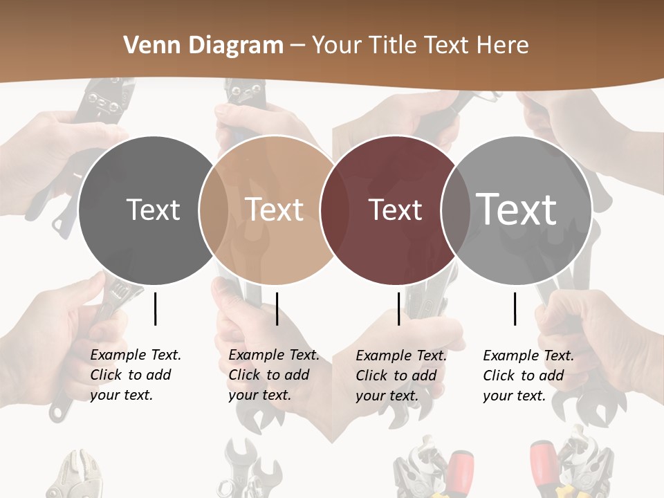 Klucze Opony Karoseria PowerPoint Template