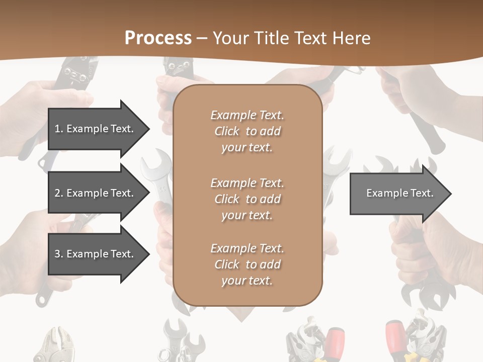 Klucze Opony Karoseria PowerPoint Template