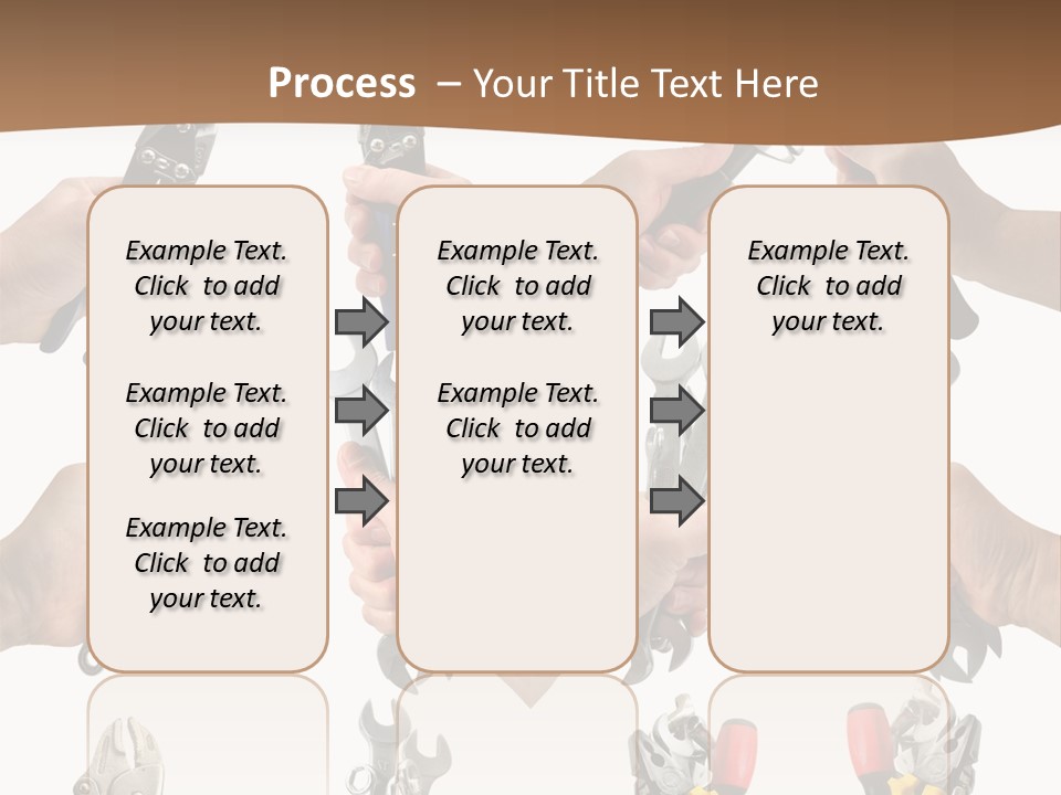 Klucze Opony Karoseria PowerPoint Template