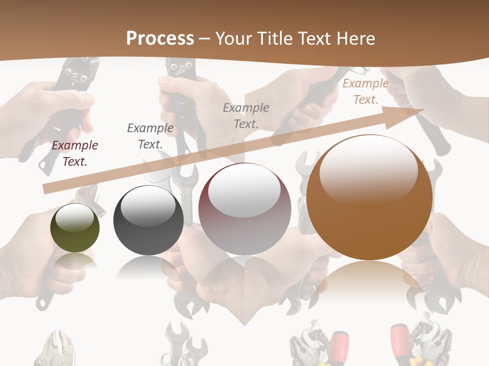 Klucze Opony Karoseria PowerPoint Template