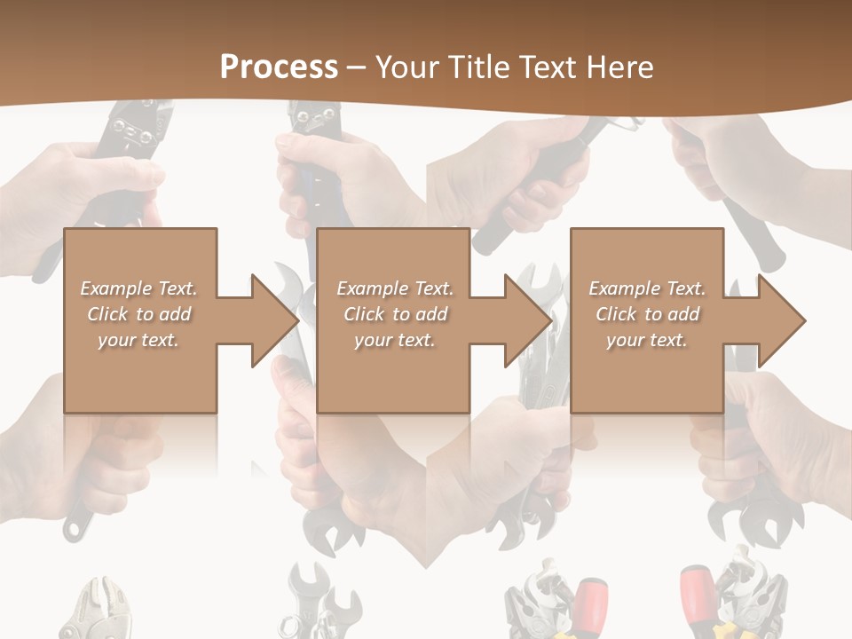 Klucze Opony Karoseria PowerPoint Template