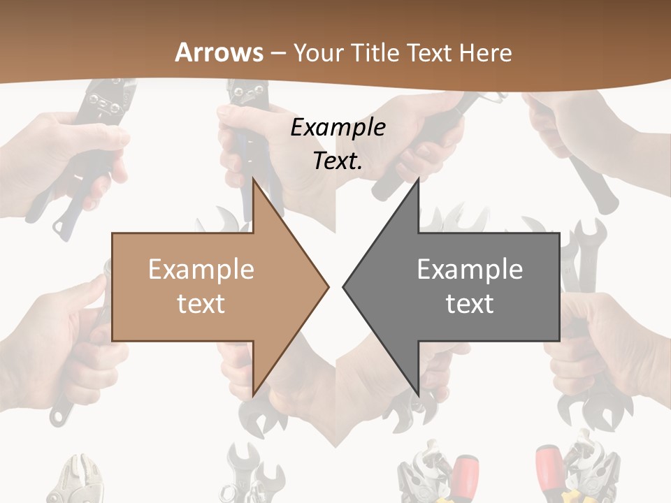 Klucze Opony Karoseria PowerPoint Template