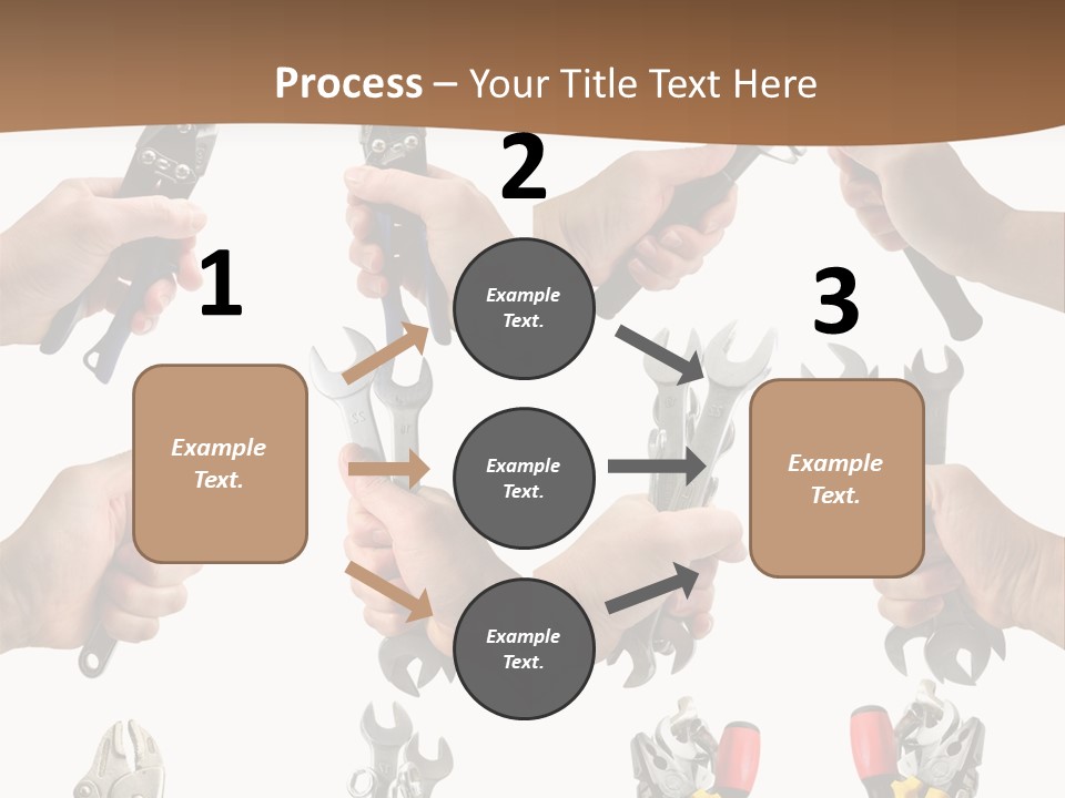 Klucze Opony Karoseria PowerPoint Template