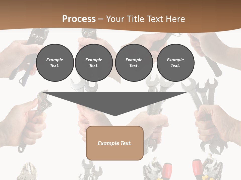 Klucze Opony Karoseria PowerPoint Template