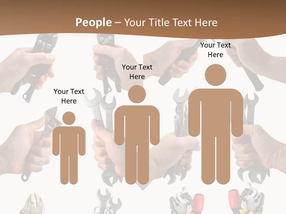 Klucze Opony Karoseria PowerPoint Template