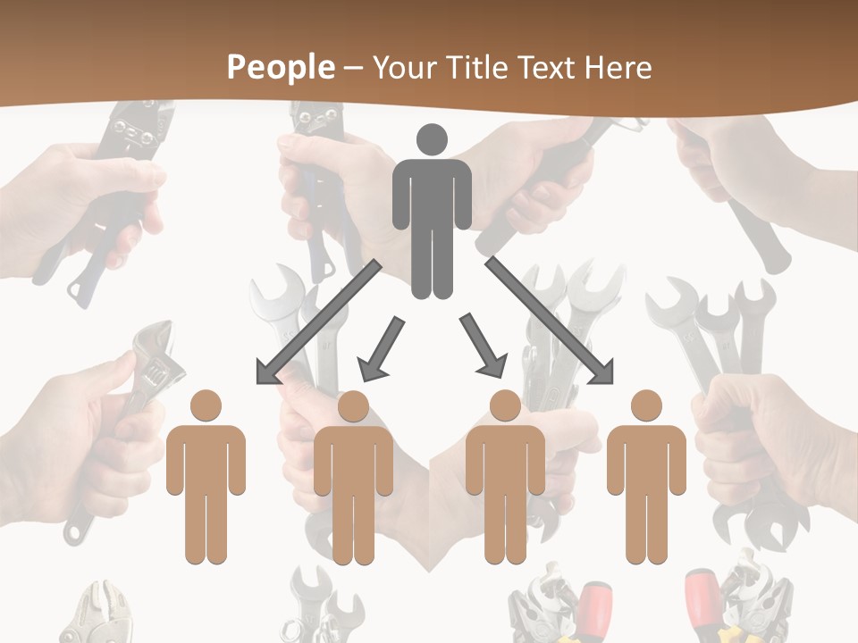 Klucze Opony Karoseria PowerPoint Template