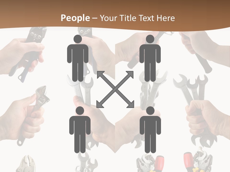 Klucze Opony Karoseria PowerPoint Template