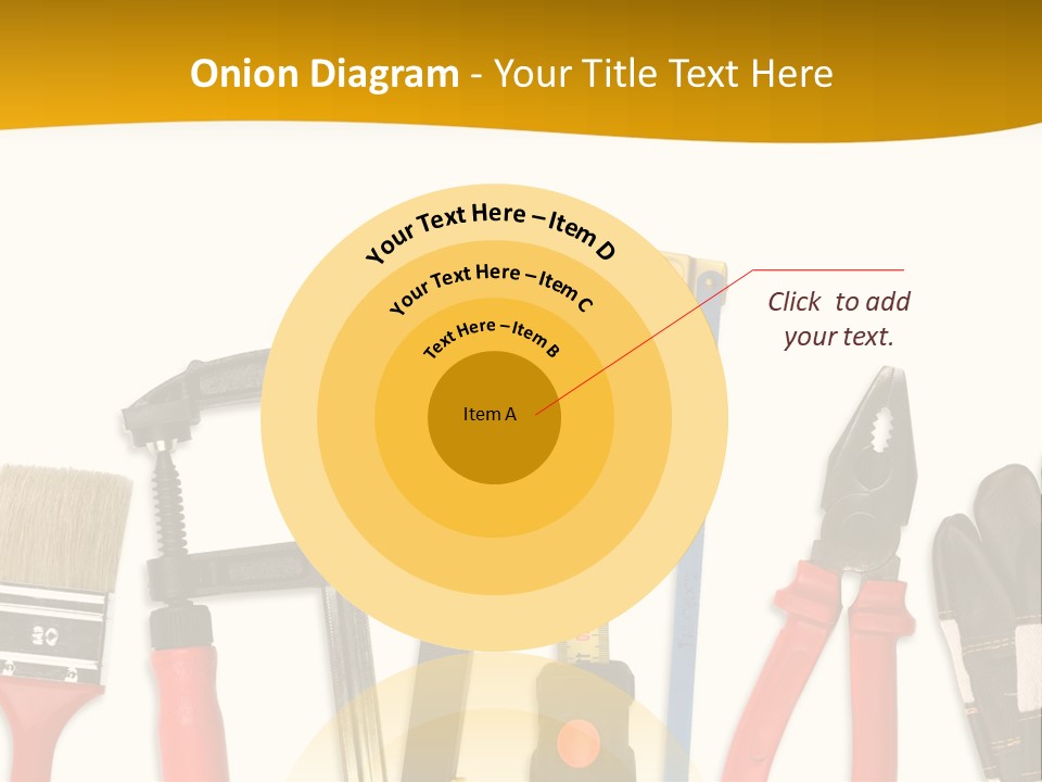 Rollmeter Satz Haus PowerPoint Template