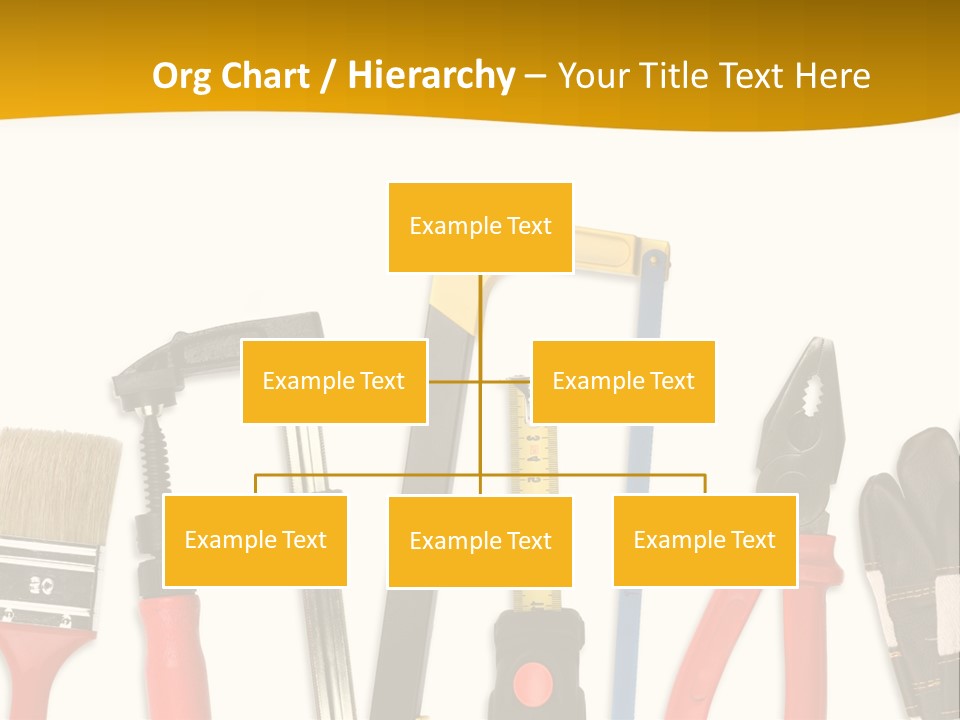 Rollmeter Satz Haus PowerPoint Template