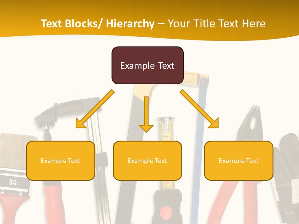 Rollmeter Satz Haus PowerPoint Template