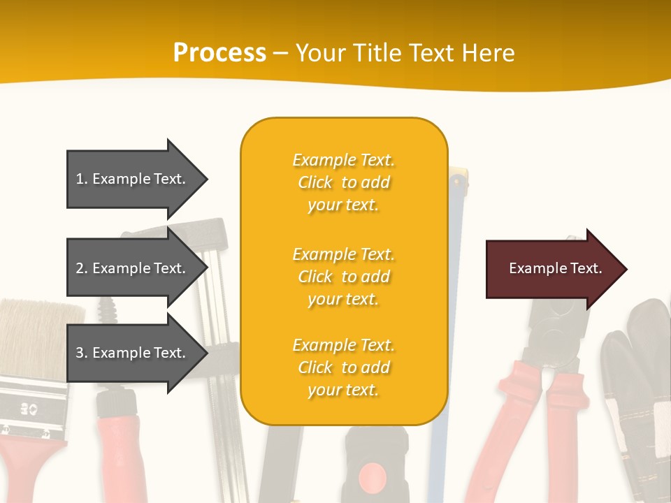 Rollmeter Satz Haus PowerPoint Template