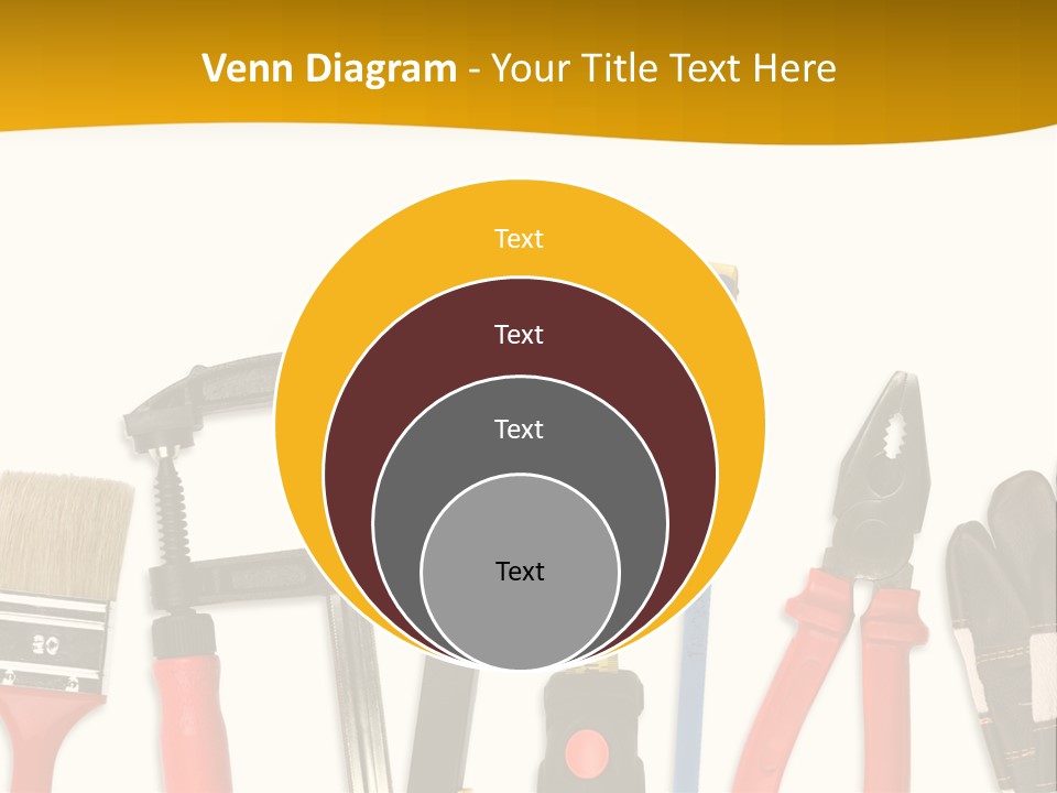 Rollmeter Satz Haus PowerPoint Template