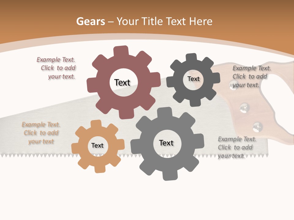 Sharp Activity White PowerPoint Template