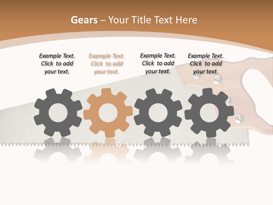 Sharp Activity White PowerPoint Template