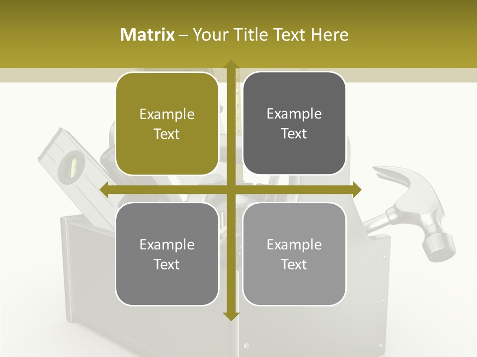 Tape Tool Repair PowerPoint Template