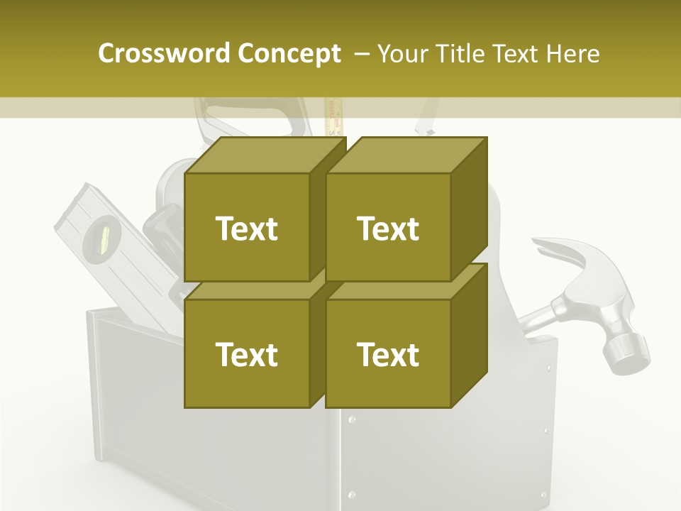 Tape Tool Repair PowerPoint Template