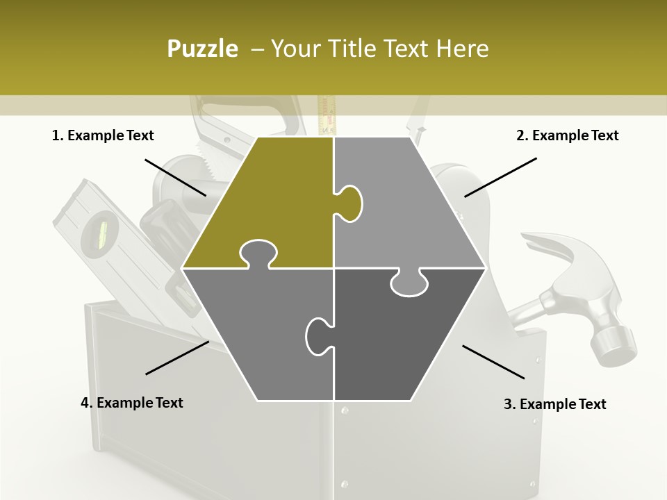Tape Tool Repair PowerPoint Template