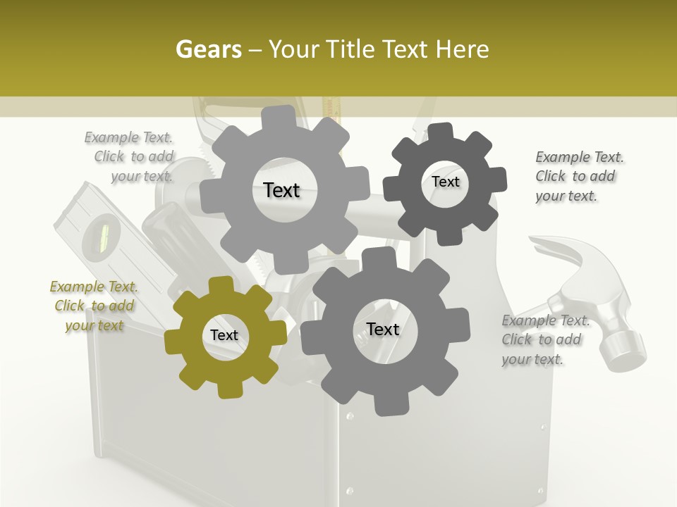 Tape Tool Repair PowerPoint Template