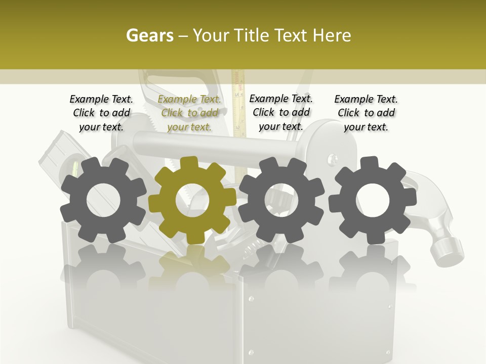 Tape Tool Repair PowerPoint Template