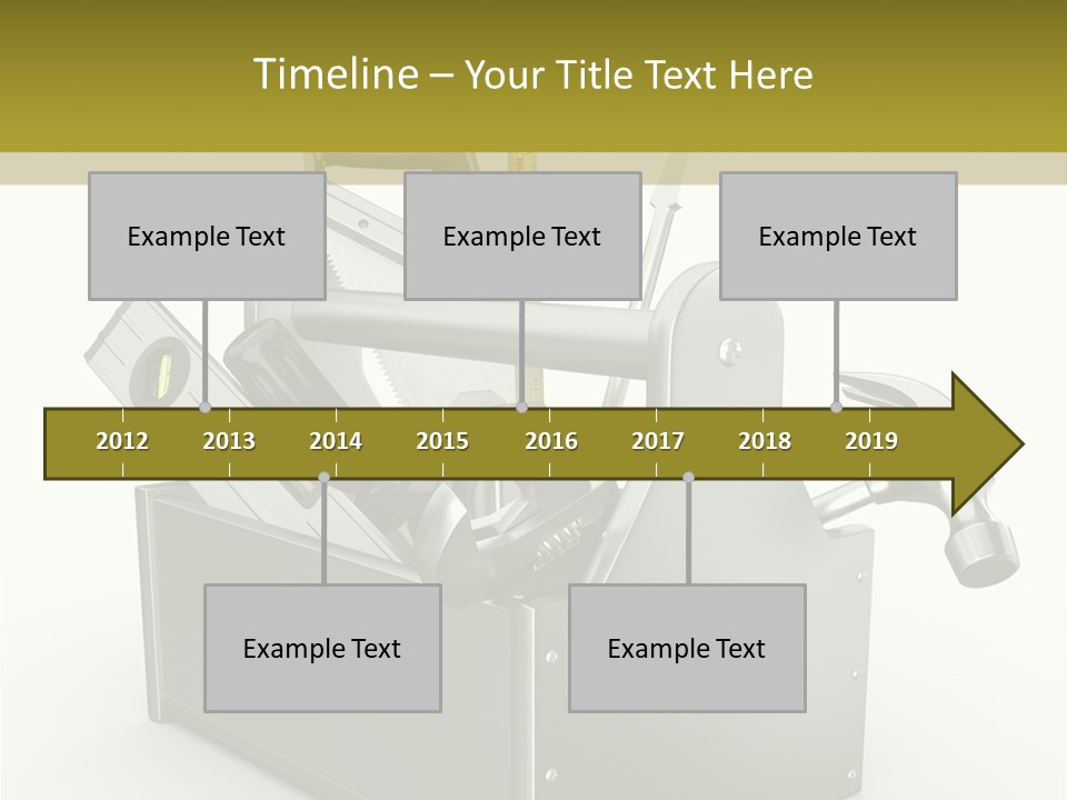 Tape Tool Repair PowerPoint Template