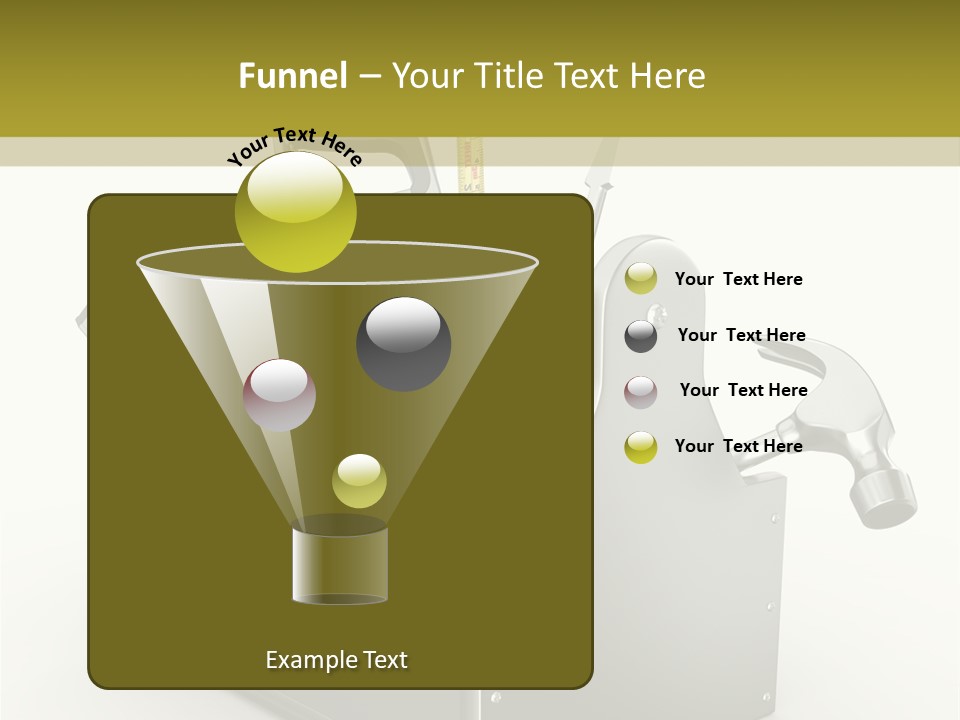 Tape Tool Repair PowerPoint Template