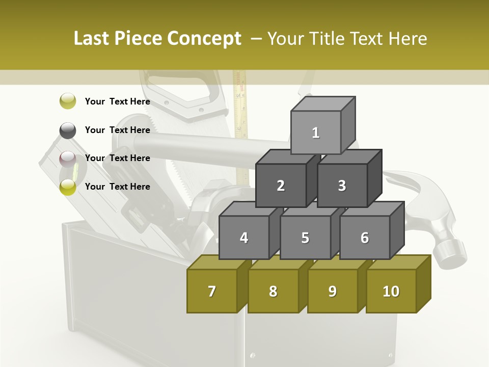 Tape Tool Repair PowerPoint Template