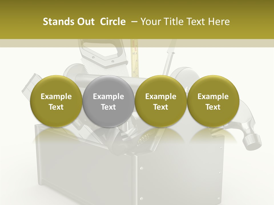 Tape Tool Repair PowerPoint Template