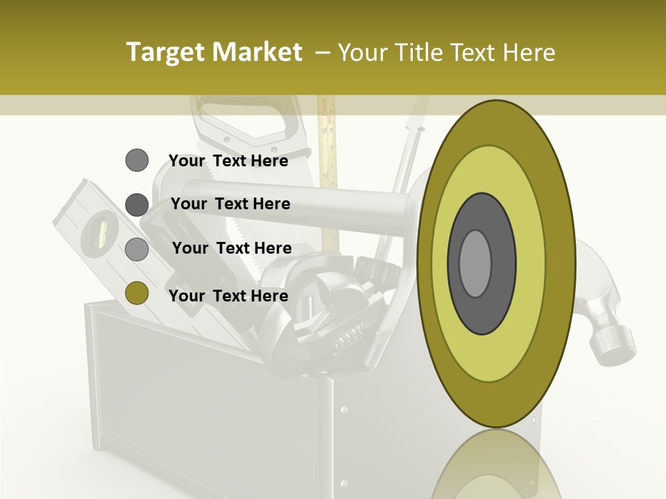 Tape Tool Repair PowerPoint Template
