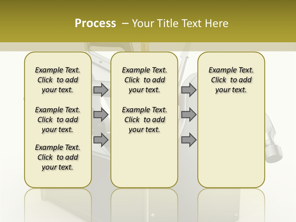 Tape Tool Repair PowerPoint Template
