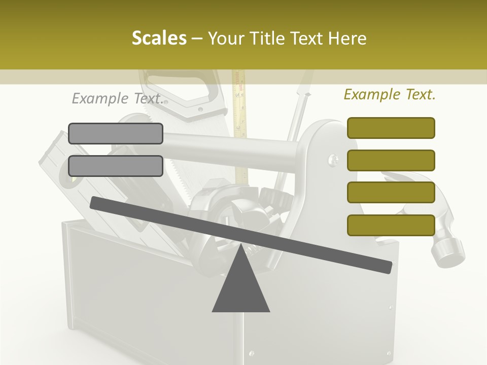 Tape Tool Repair PowerPoint Template