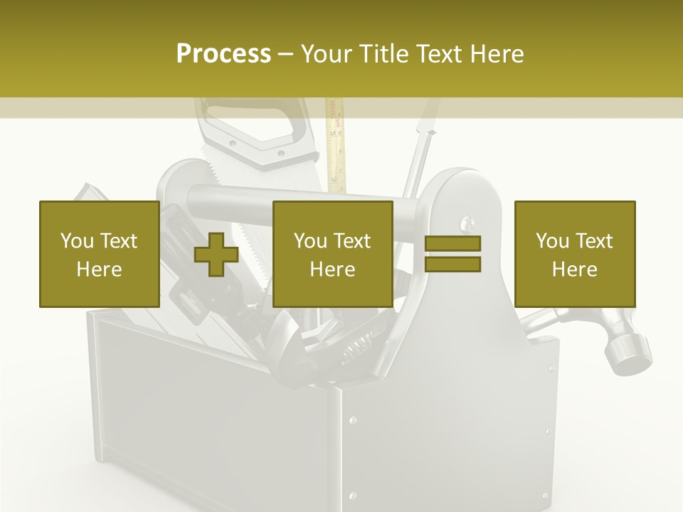 Tape Tool Repair PowerPoint Template
