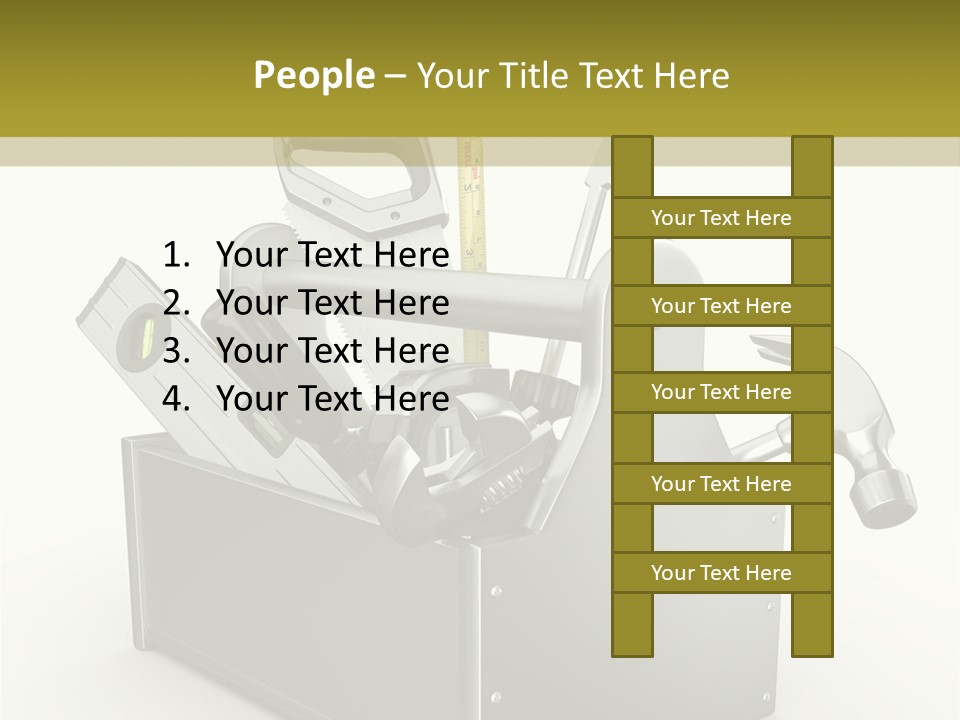 Tape Tool Repair PowerPoint Template