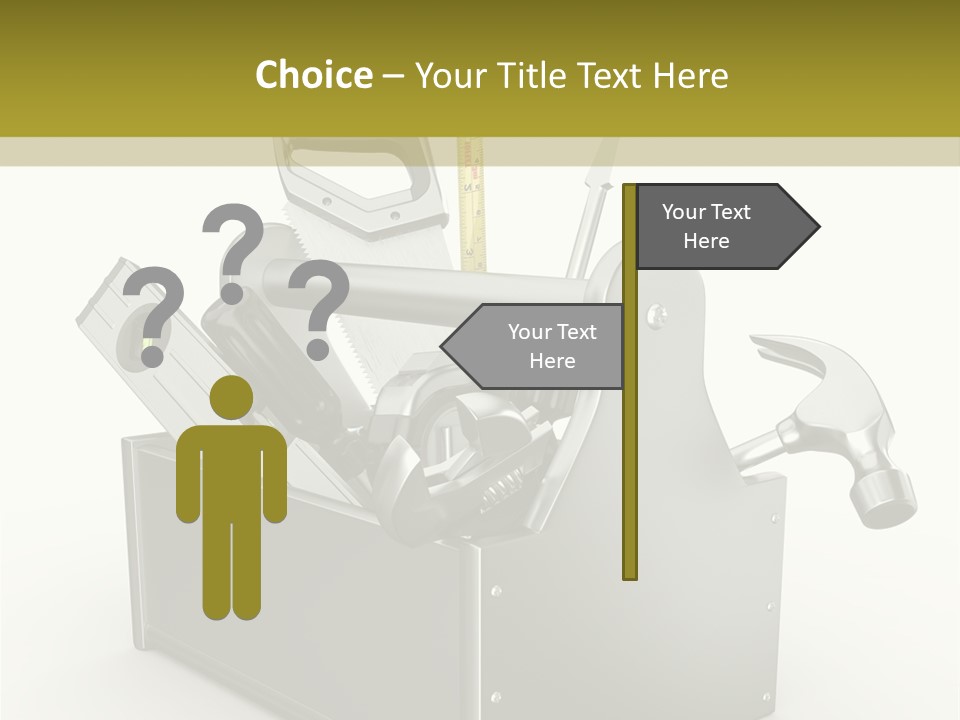 Tape Tool Repair PowerPoint Template