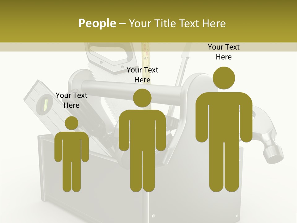 Tape Tool Repair PowerPoint Template