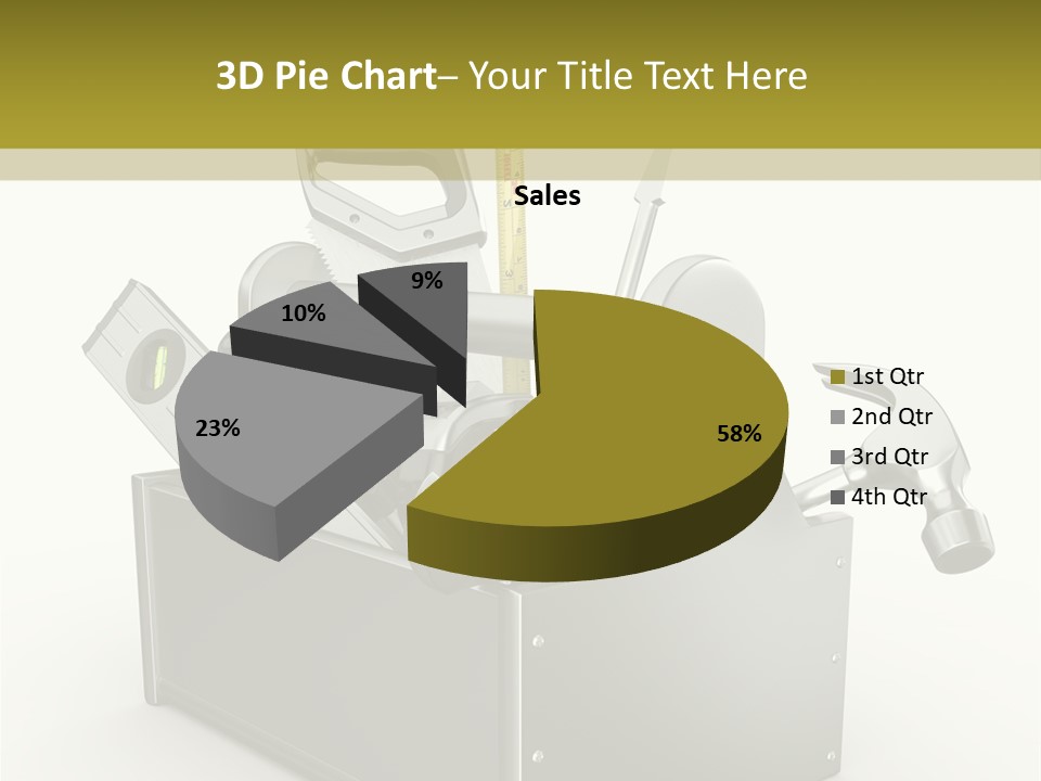 Tape Tool Repair PowerPoint Template