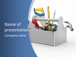 Hammer Industry Wrench PowerPoint Template