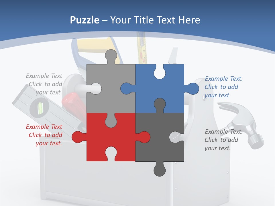 Hammer Industry Wrench PowerPoint Template