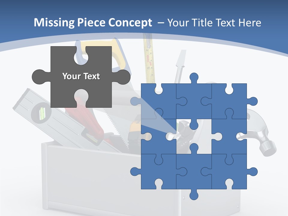 Hammer Industry Wrench PowerPoint Template