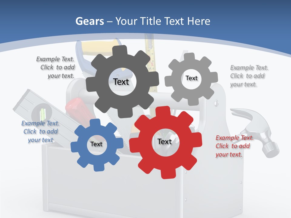 Hammer Industry Wrench PowerPoint Template
