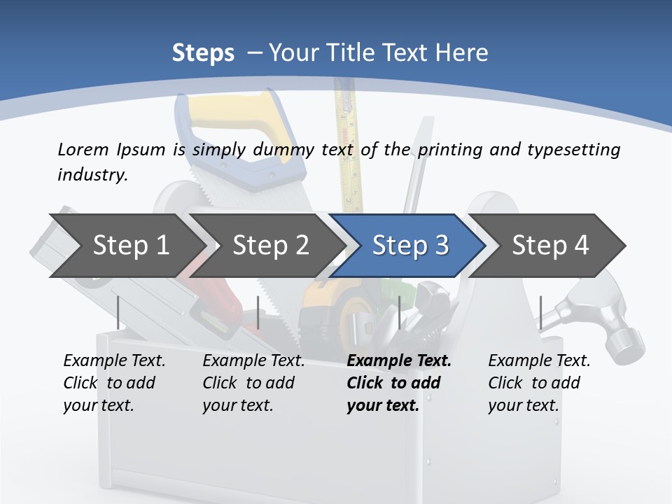 Hammer Industry Wrench PowerPoint Template