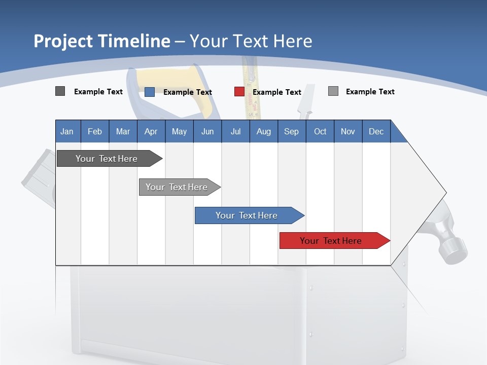 Hammer Industry Wrench PowerPoint Template